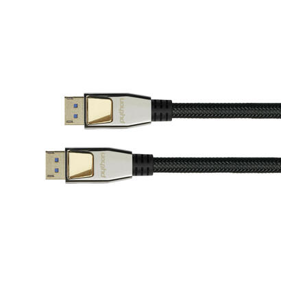 python-displayport-20-cable-trenzado-negro-05m