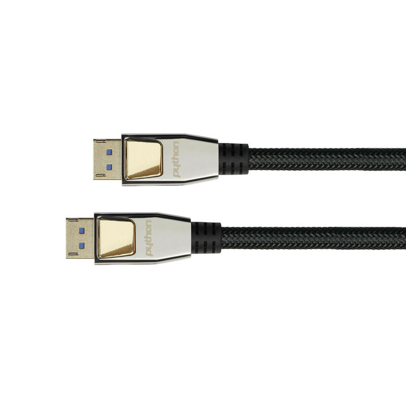 cable-python-displayport-20-trenzado-negro-05m cable-python-displayport-20-trenzado-negro-05m