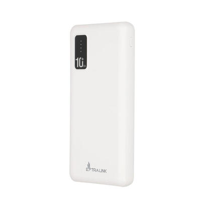 extralink-ex19638-bateria-externa-polimero-de-litio-10000-mah-blanco