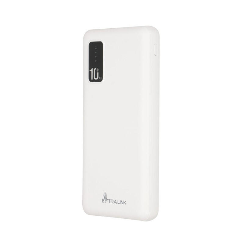 extralink-ex19638-bateria-externa-polimero-de-litio-10000-mah-blanco extralink-ex19638-bateria-externa-polimero-de-litio-10000-mah-blanco