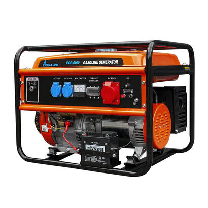 extralink-ex30356-motor-generador-5000-w-25-l-gasolina-negro-naranja