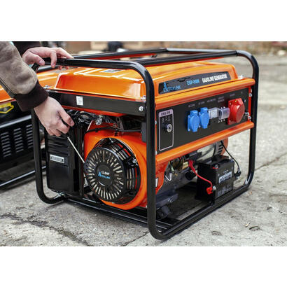extralink-ex30356-motor-generador-5000-w-25-l-gasolina-negro-naranja