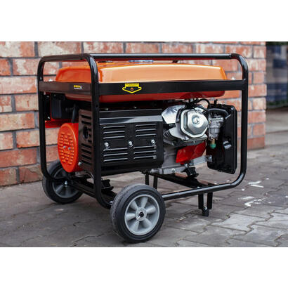 extralink-ex30356-motor-generador-5000-w-25-l-gasolina-negro-naranja