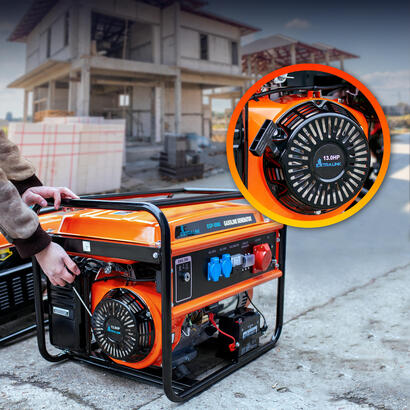 extralink-ex30356-motor-generador-5000-w-25-l-gasolina-negro-naranja