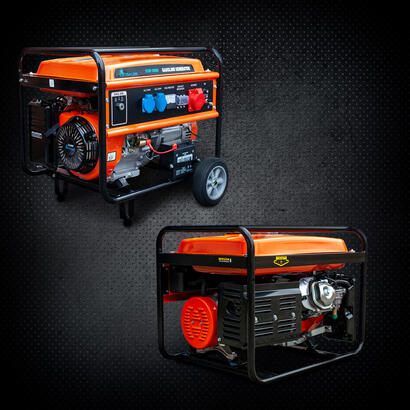 extralink-ex30356-motor-generador-5000-w-25-l-gasolina-negro-naranja