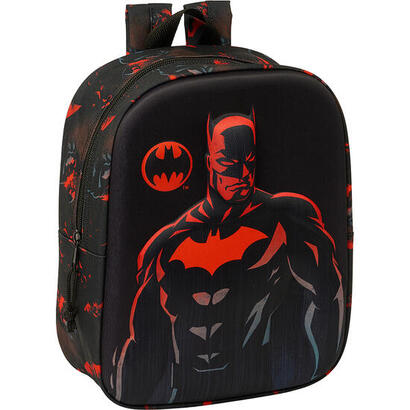 mochila-guarderia-3d-bolsillo-red-batman