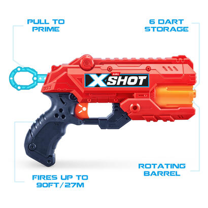 zuru-x-shot-excel-lanzador-reflex-6-con-dardos-lanzador-de-dardos-36433