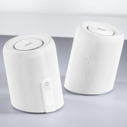 altavoz-hama-twin-30-blanco