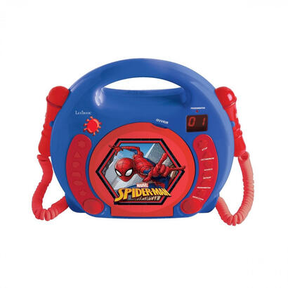 lexibook-spiderman-azul-rojo-reproductor-de-cd-portatil