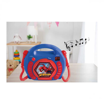 lexibook-spiderman-azul-rojo-reproductor-de-cd-portatil