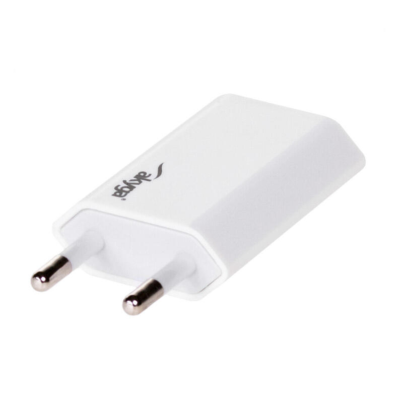 akyga-ak-ch-03wh-usb-charger-wh-240v-1000ma-1xusb-white