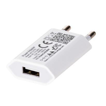 akyga-ak-ch-03wh-usb-charger-wh-240v-1000ma-1xusb-white