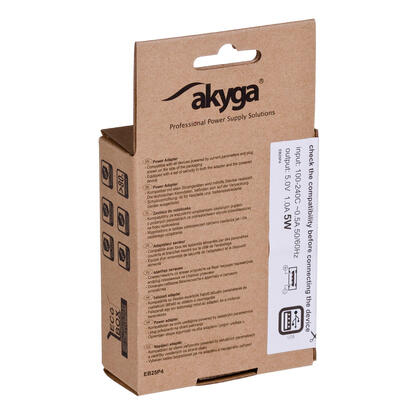 akyga-ak-ch-03wh-usb-charger-wh-240v-1000ma-1xusb-white