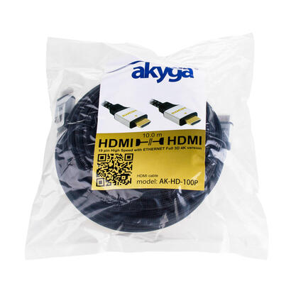 cable-akyga-ak-hd-100p-hdmi-10-m-hdmi-tipo-a-estandar-negro