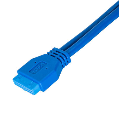 cable-akyga-ak-ca-62-usb-32-gen-1-31-gen-1-usb-30-19-pin-2-x-usb-30-azul