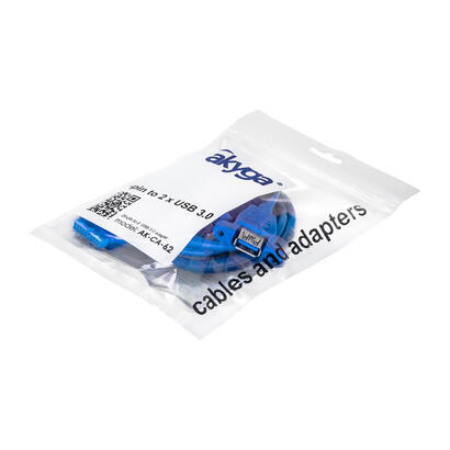 cable-akyga-ak-ca-62-usb-32-gen-1-31-gen-1-usb-30-19-pin-2-x-usb-30-azul