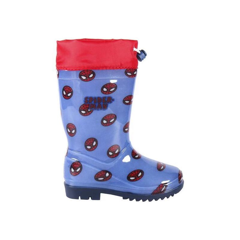 botas-lluvia-pvc-spiderman-blue-talla-28