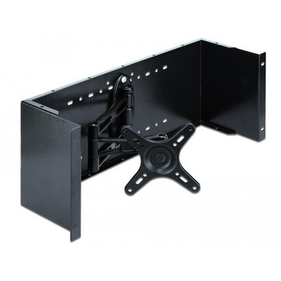 delock-19-monitorarm-negro