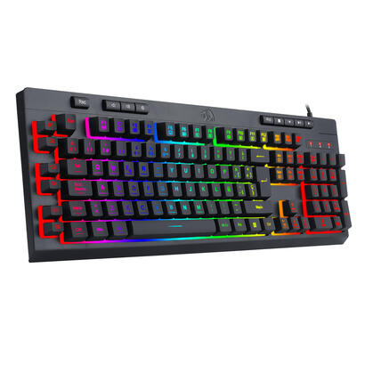 redragon-shiva-teclado-gaming-membrana-rbg-reposamunecas-espanol-espana-negro