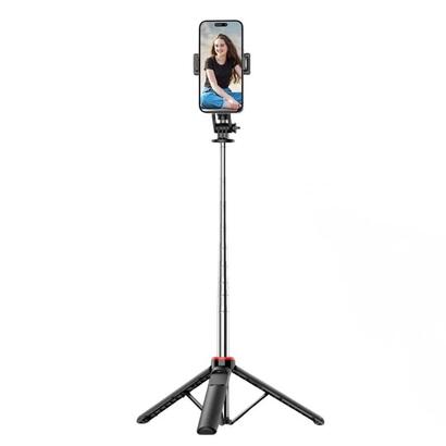 palo-selfie-c13d-con-led-tripode-extensible-135m-para-moviles-y-camaras-con-mando-inalambrico-negro