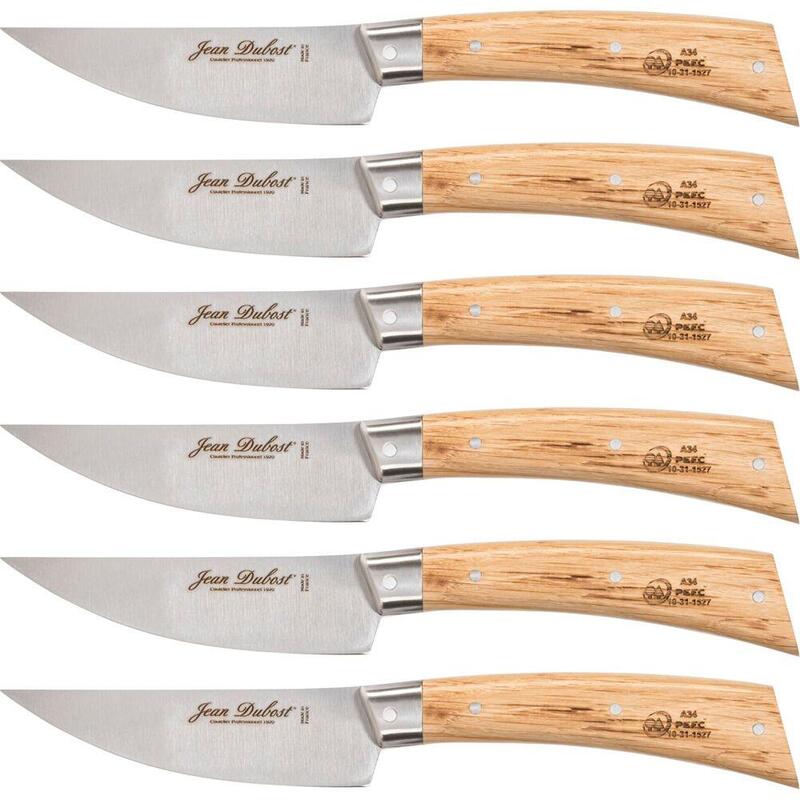 laguiole-jean-dubost-steak-knife-set-6pcs-oak-wood