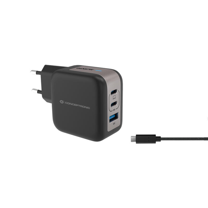 conceptronic-cargador-3port-67w2xusb-c1xusb-a-15m-sw