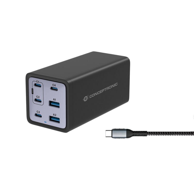 conceptronic-cargador-4port-200w4xusb-c2xusb-a-3-in-1-sw