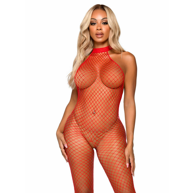 leg-avenue-le-frivole-bodystocking-cuello-racer-talla-unica-rojo