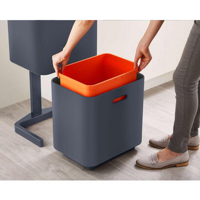 joseph-joseph-totem-max-60-l-2-cestas-grafito-naranja
