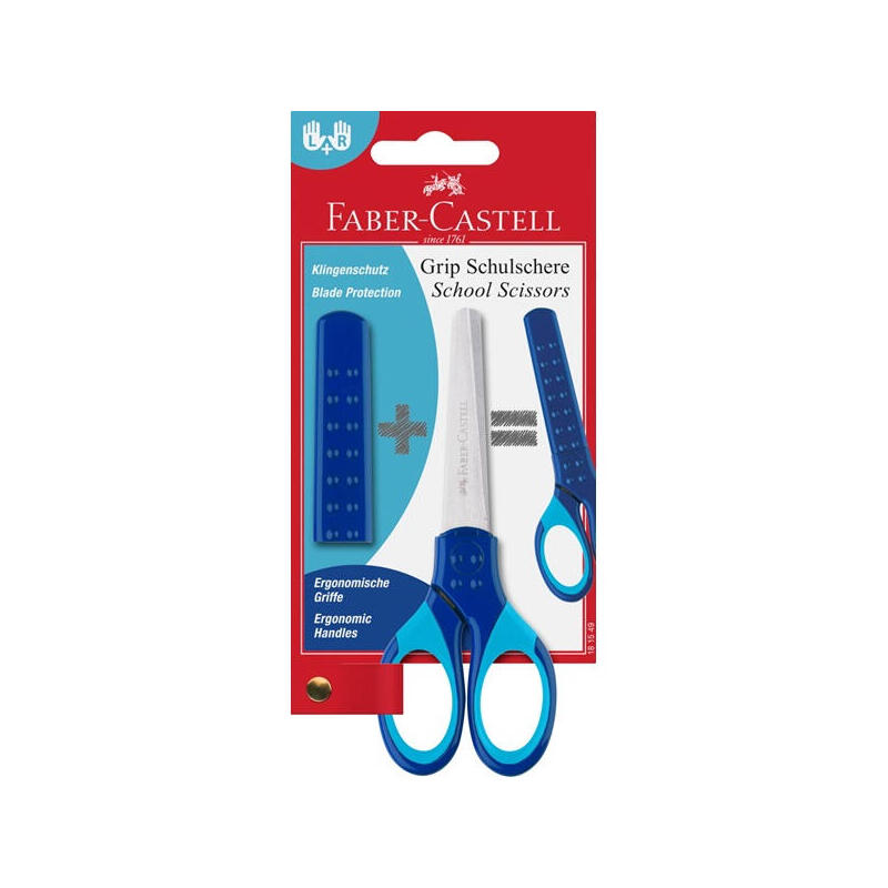 faber-castell-tijeras-escolares-ambidiestros-ergonomicas-cfunda-protectora-azul