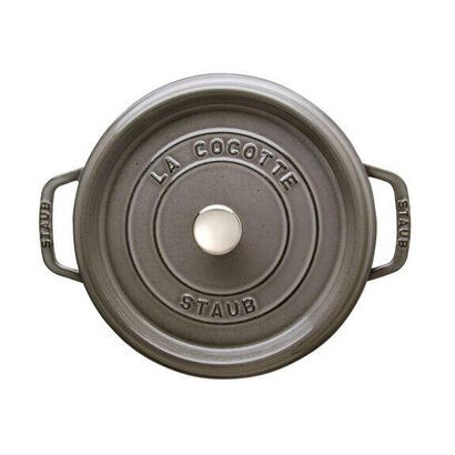 olla-staub-round-cocotte-24cm-cast-iron-graphite-grey