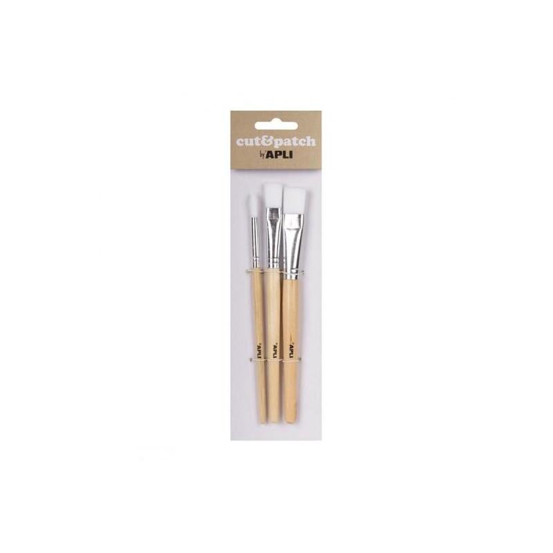 apli-pack-de-3-de-pinceles-de-madera-para-manualidades-cerdas-de-nylon-puntas-redonda-y-plana-ideal-para-papeles
