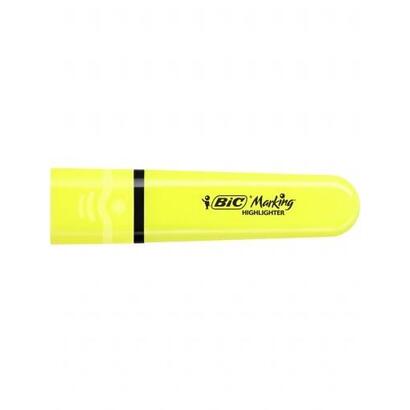 pack-de-12-unidades-bic-marking-highlighter-flat-marcador-fluorescente-punta-biselada-trazo-entre-120-y-460-mm-