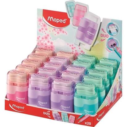 pack-de-20-unidades-maped-connect-duo-sacapuntas-de-2-orificio-con-goma-de-borrar-deposito-de-gran-capacidad-forma