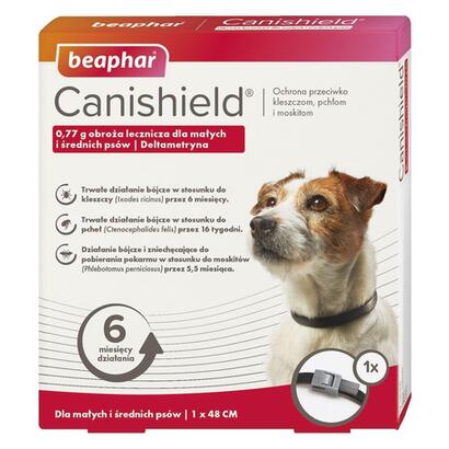 collar-beaphar-canishield-sm-terapeutico-con-deltametrina-para-perros-48-cm