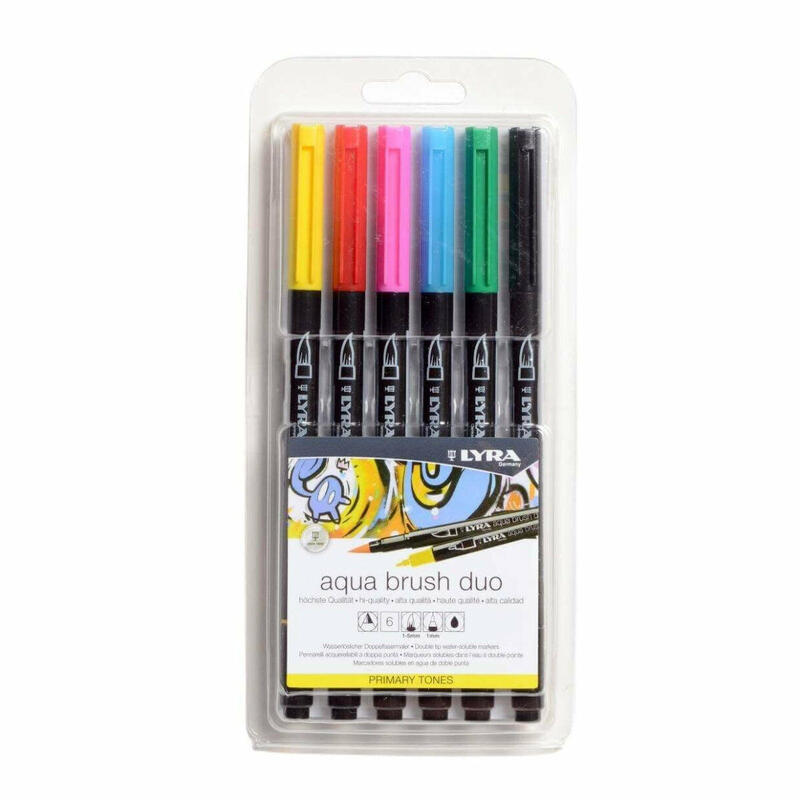 lyra-aqua-brush-duo-pack-6-rotuladores-de-doble-punta-trazos-1-5-y-1mm-tinta-base-de-agua-colores-tonos-primarios