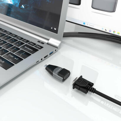 aisens-adaptador-conversor-aluminio-usb-c-a-vga-usb-cm-hdb15h-gris
