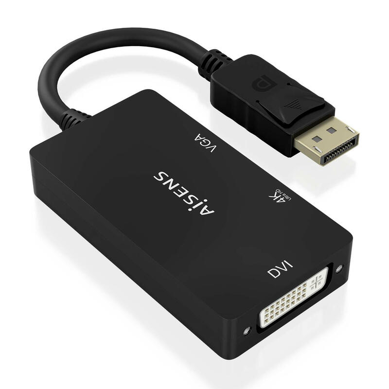 aisens-conversor-displayport-v12-a-vgadvihdmi-dp-12m-vgah-dvih-hdmih-4k-negro-15cm