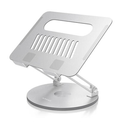 aisens-soporte-de-sobremesa-xl-giratorio-ajustable-para-portatil-tablet-10-17-plata