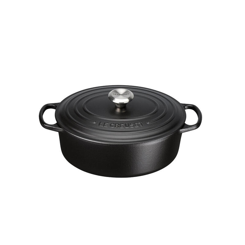 le-creuset-brater-signature-oval-29cm-negro le-creuset-brater-signature-oval-29cm-negro