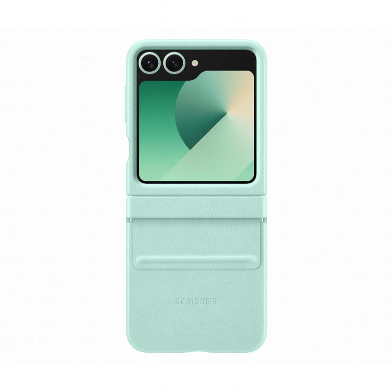 funda-samsung-para-galaxy-z-flip6-de-ecopiel-verde-menta-flip-6