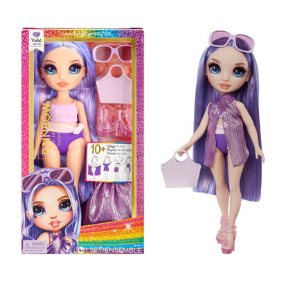 muneca-mga-entertainment-rainbow-high-swim-style-violeta-purpura-507314-euc