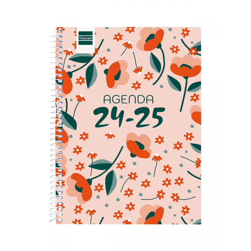 finocam-agenda-para-estudiantes-cool-espiral-4-svh-floral-2024-2025