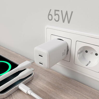 aisens-cargador-gan-65w-2xusb-c-pd30-qc40-blanco