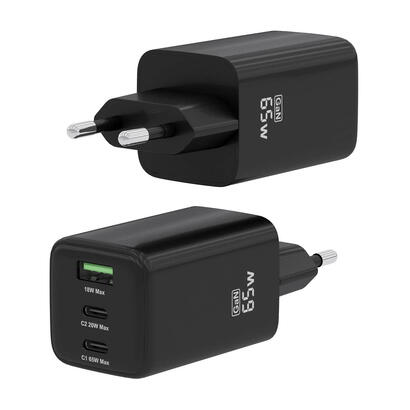 aisens-cargador-gan-65w-2xusb-c-pd30-qc40-1xusb-a-qc30-negro
