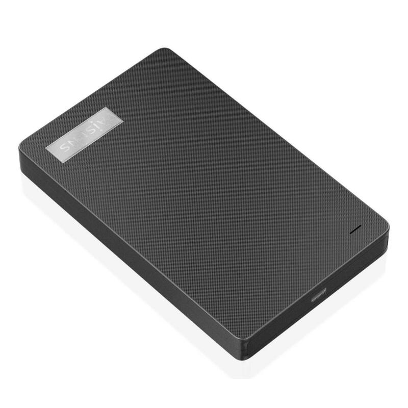 aisens-caja-externa-25quot-ase-2541b-95mm-sata-a-usb-c-usb31-gen1-negra