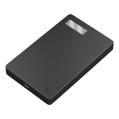 aisens-caja-externa-25quot-ase-2541b-95mm-sata-a-usb-c-usb31-gen1-negra