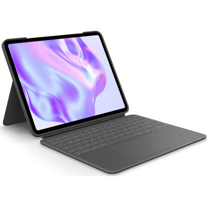 teclado-aleman-logitech-combo-touch-ipad-pro-13-7gen-2024-grau-qwertz