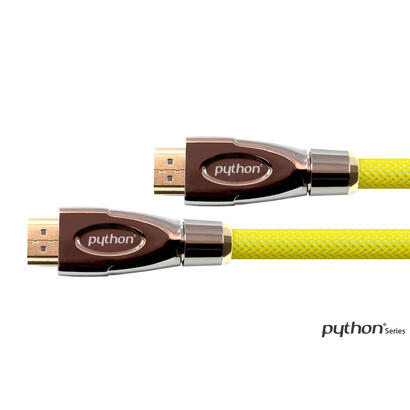 python-hdmi-20-cable-aktiv-4k2k-trenzado-amarillo-20m