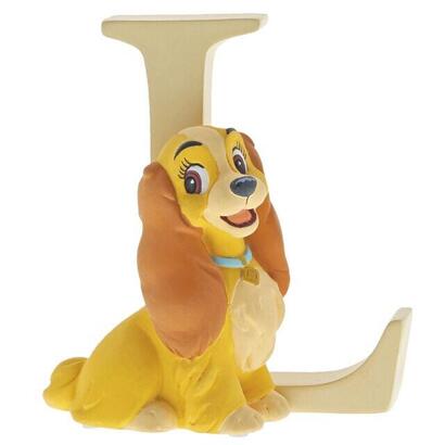 figura-enesco-disney-la-dama-y-el-vagabundo-lady-letra-l
